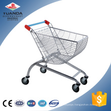Manufacture Luxury Retail Rolling Shopping Grocery Trolley
